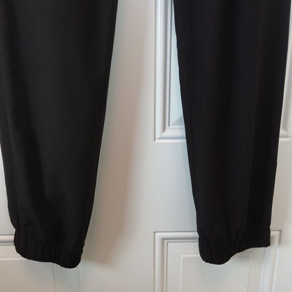 Lily White black elastic waist jogger pants - Picture 4 of 9